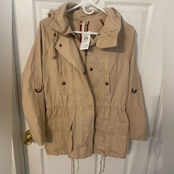 - New women’s khaki, cargo jacket, size extra small‎ - Picture 1 of 10